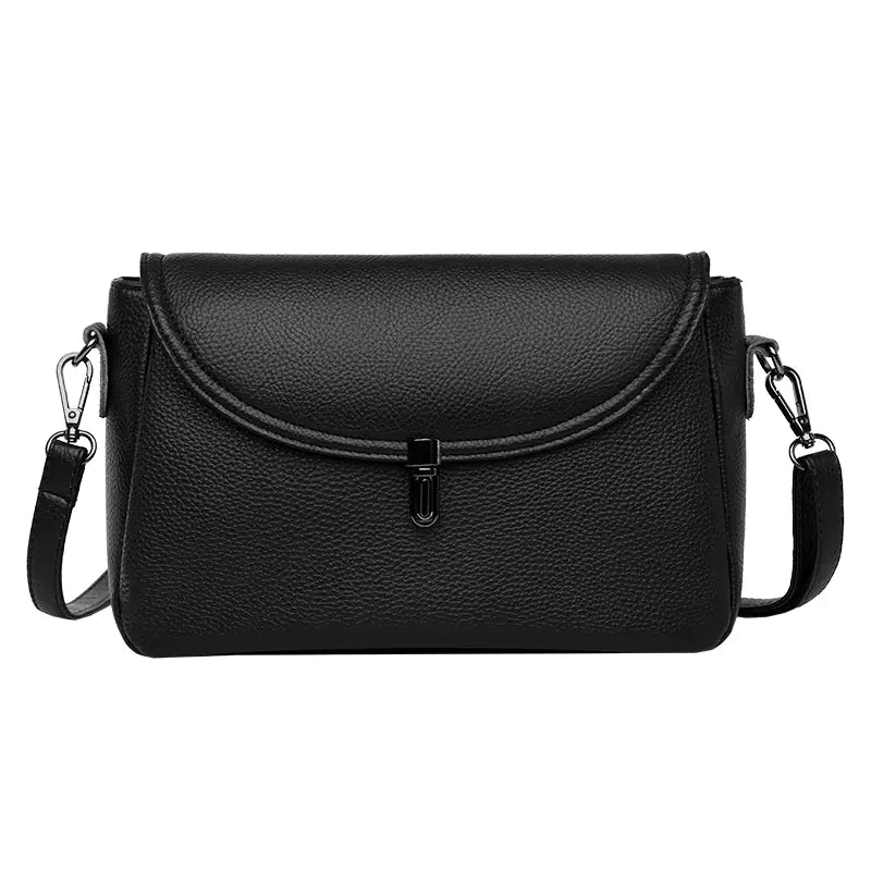 Women's Genuine Leather Crossbody Bag - Stylish