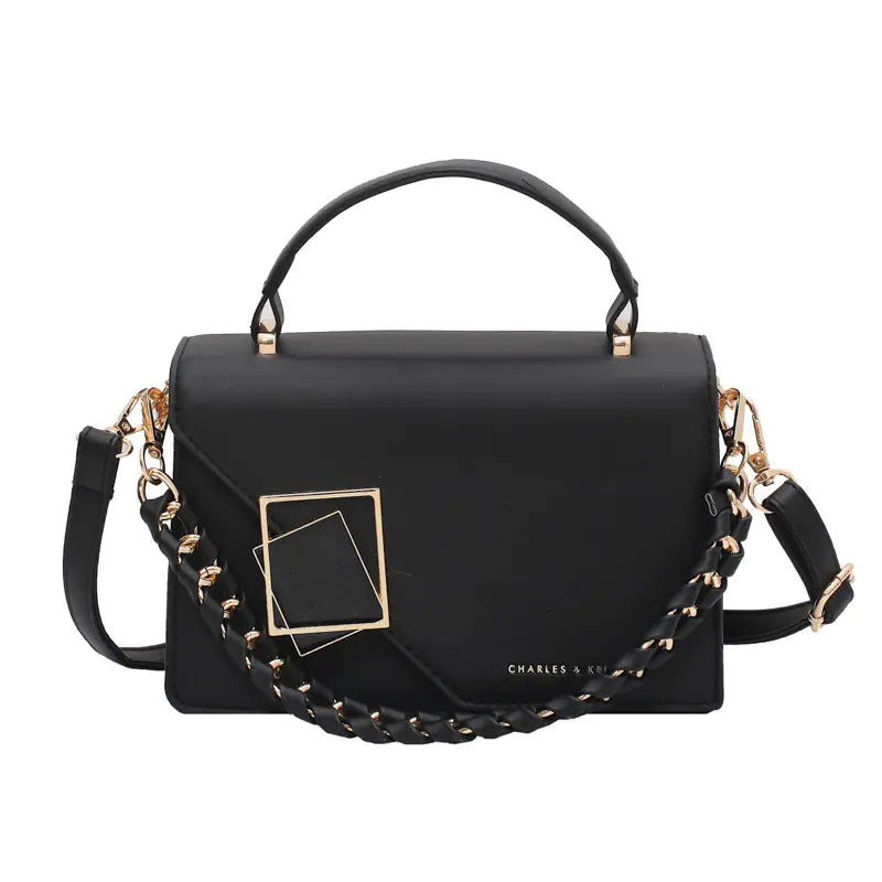 Fashionable Women's Crossbody Bag with Chain Handle