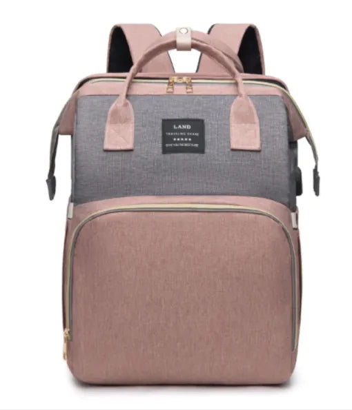 Portable Double-shoulder Large-capacity Mommy Bag