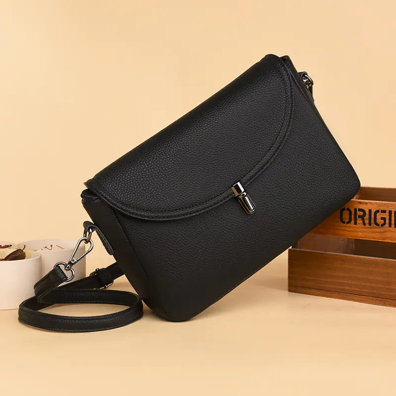 Women's Genuine Leather Crossbody Bag - Stylish