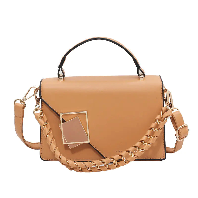 Fashionable Women's Crossbody Bag with Chain Handle