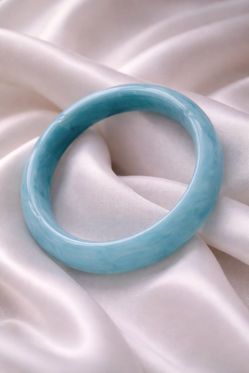 Aqua Jade Bangle