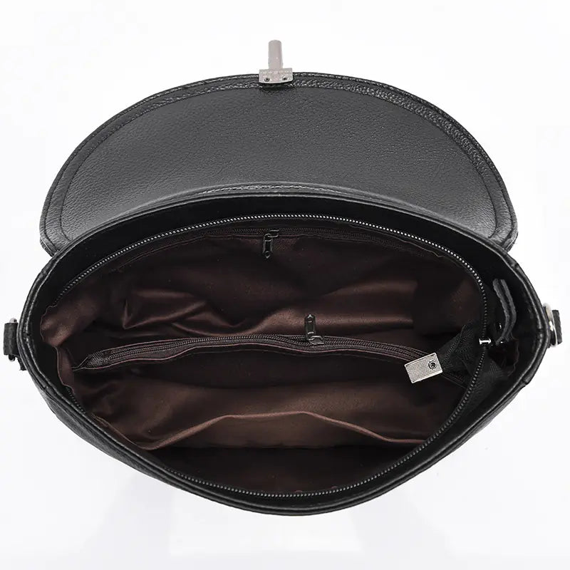 Women's Genuine Leather Crossbody Bag - Stylish