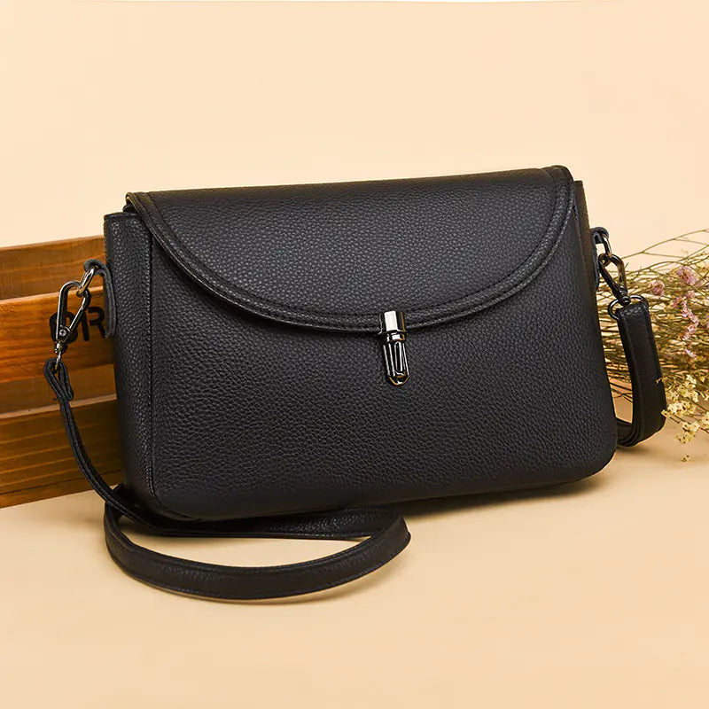 Women's Genuine Leather Crossbody Bag - Stylish
