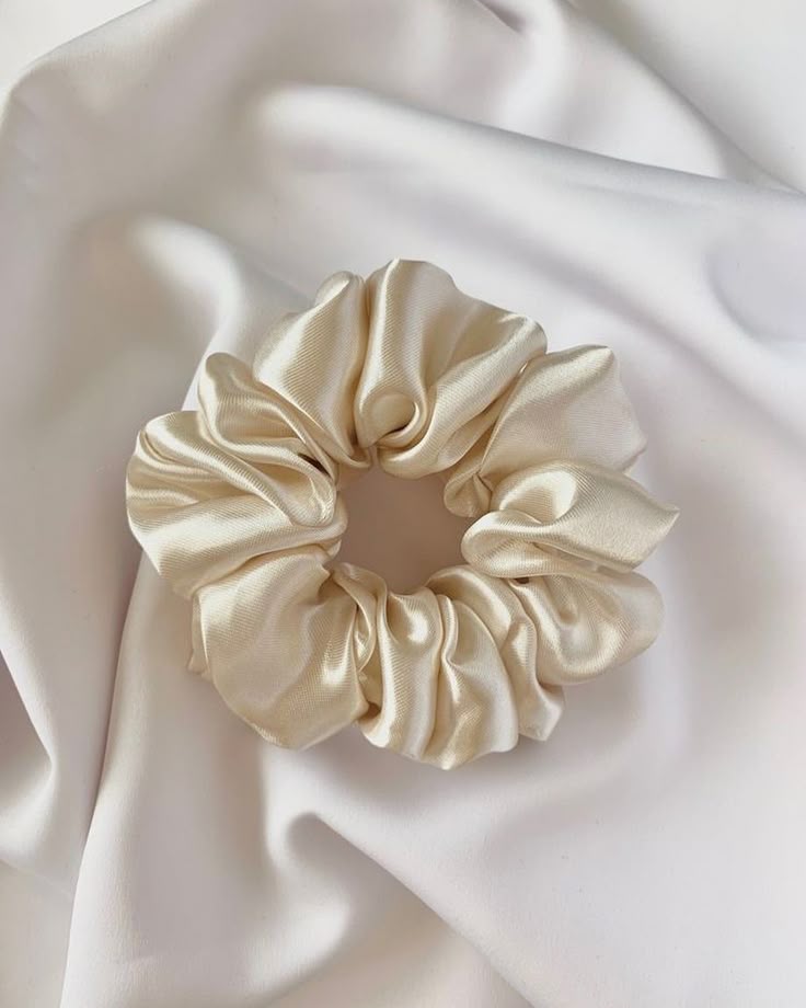 Silk Hair Scrunchies