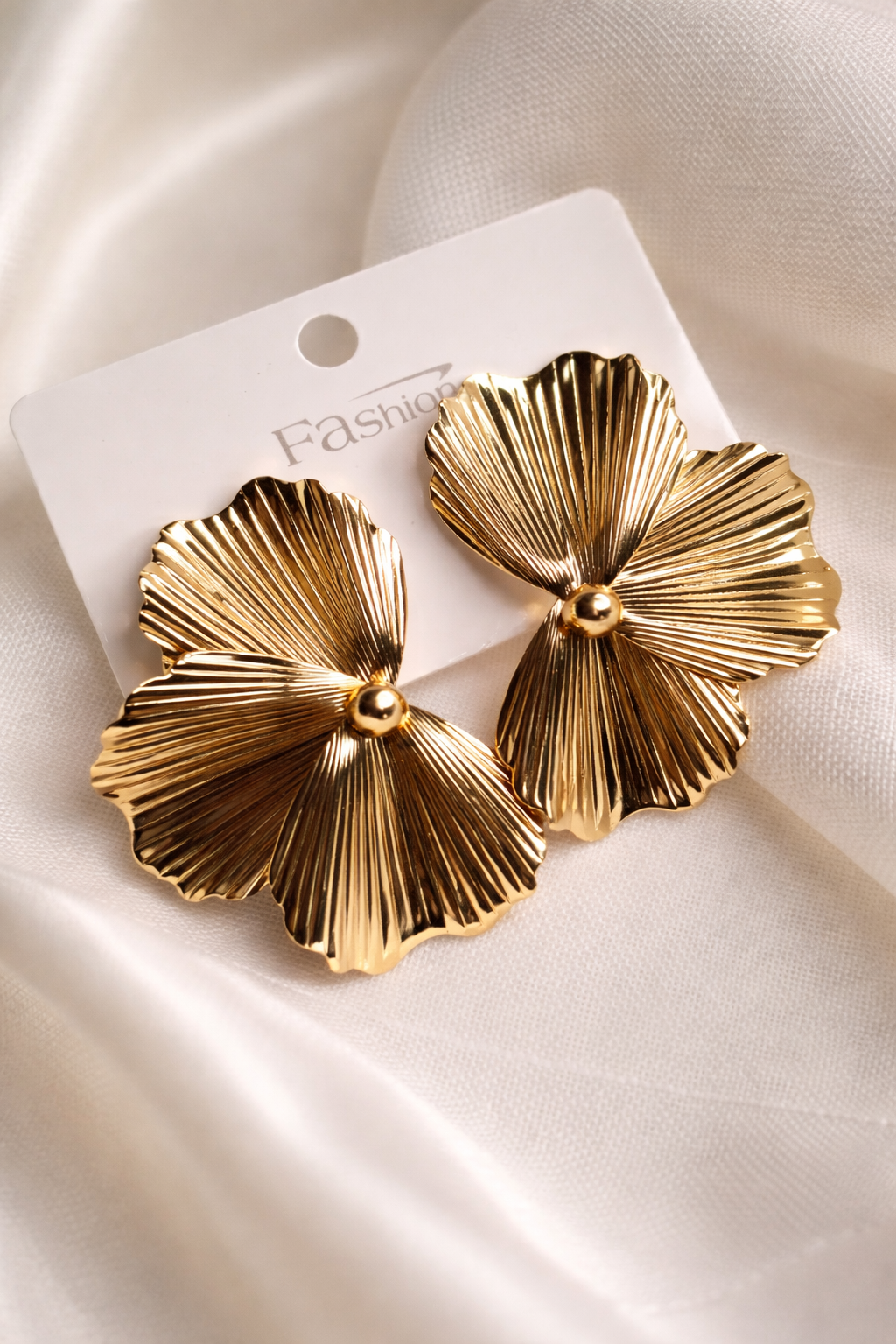 Gold Statement Earrings