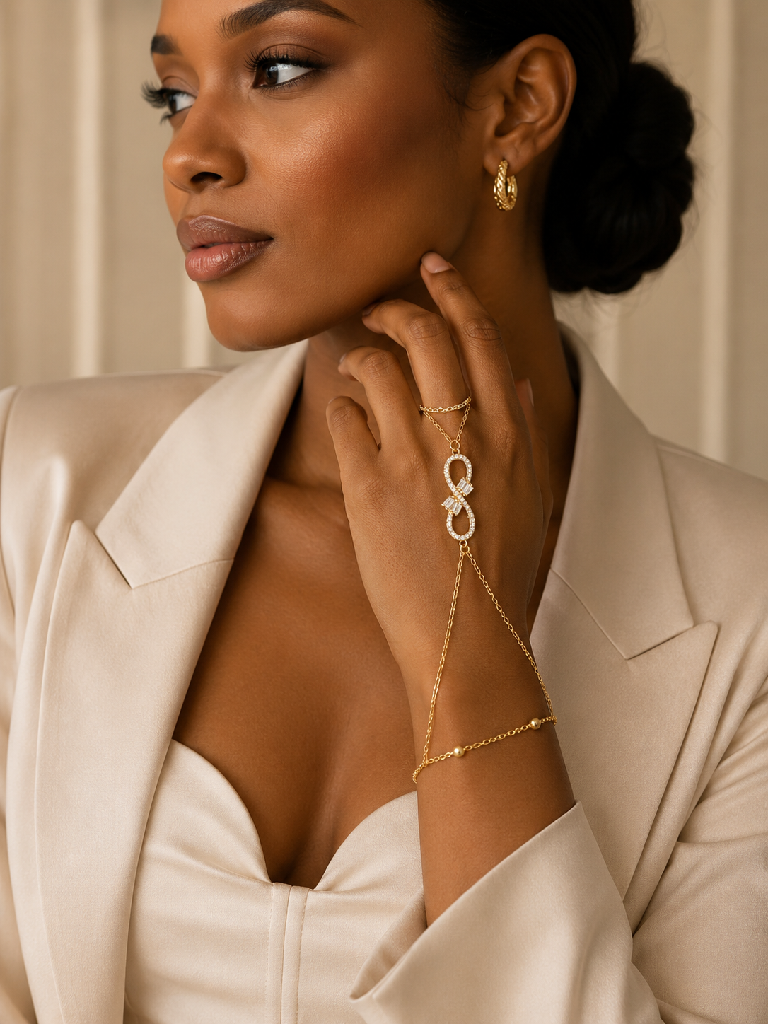 Infinity Luxe Hand Chain